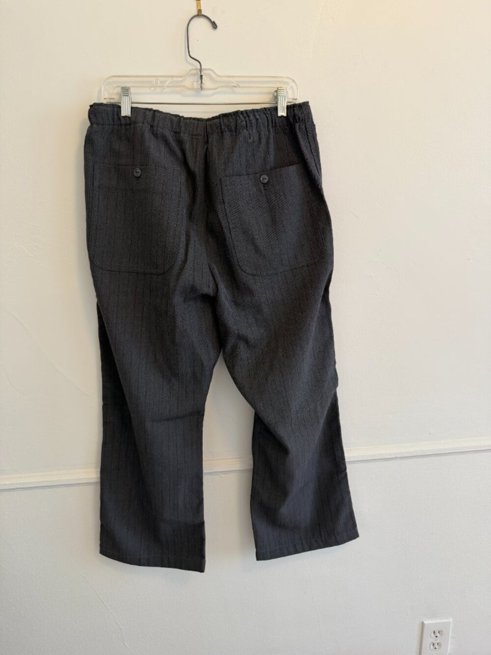 Needles Grey Stripe Drawstring Pants - Picture 2 of 5